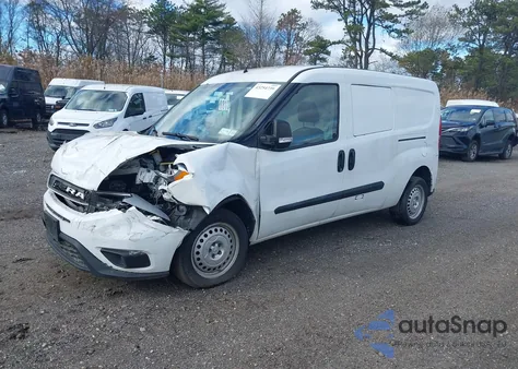 2022 Ram Promaster City Cargo Van z USA, uszkodzony, nr VIN ZFB636VP8N6V99800